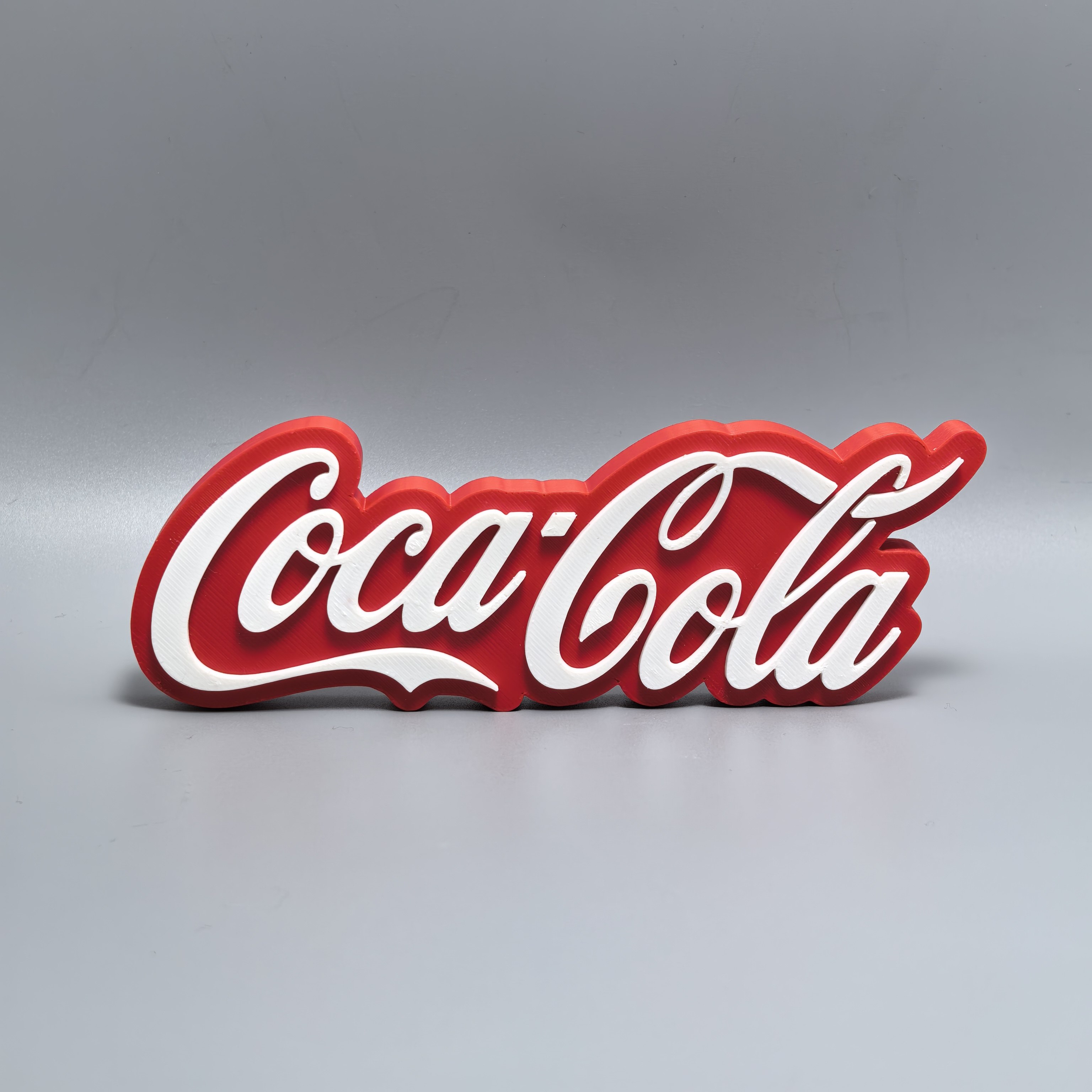 可口可乐LOGO立牌3D打印