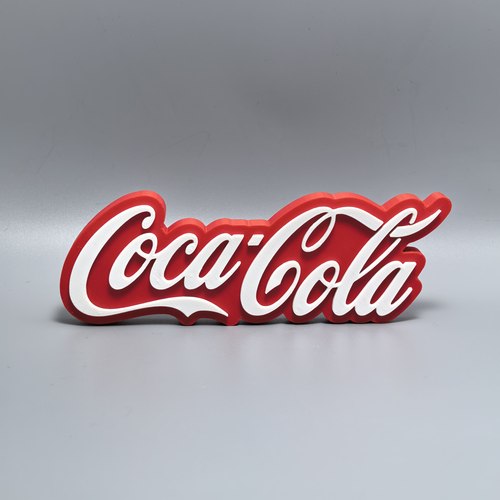 可口可乐标志立牌3D打印创意模型LOGO高颜值潮玩装饰摆件冰箱贴