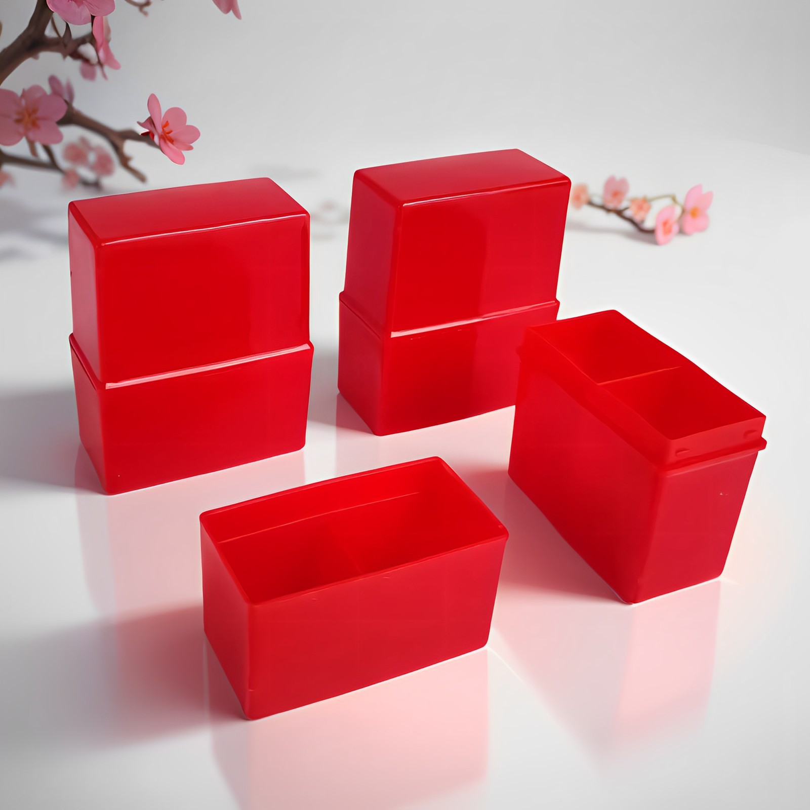 天华法人章财务章双盒名章盒子