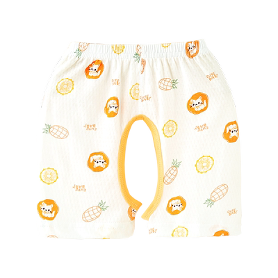 高探短裤纯棉夏季开裆裤薄款