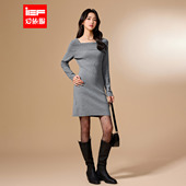IEF 百搭毛织连衣裙 温柔小女人气质修身 爱依服2025秋冬新款 法式