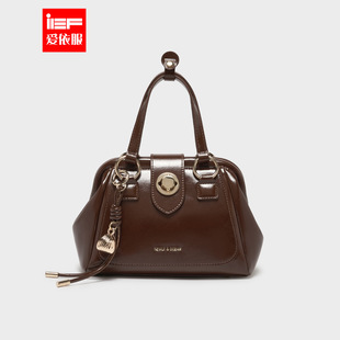 IEF/爱依服2026春季新款韩系时尚小众设计感百搭手提小号夹子包