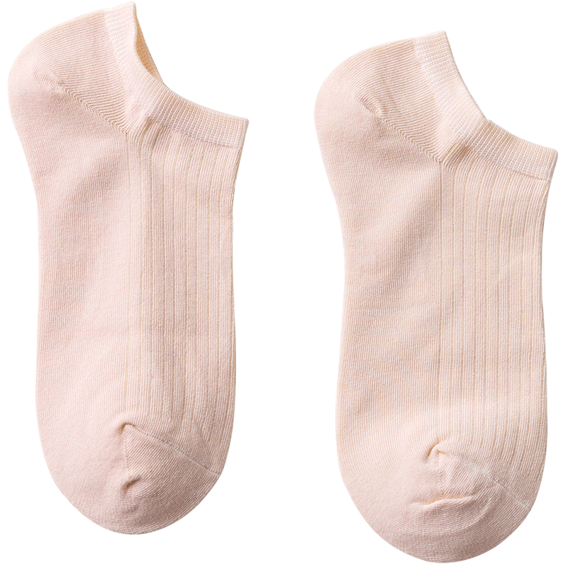 IEF/爱依服女中筒袜白ins潮日系百搭短袜条纹设计感