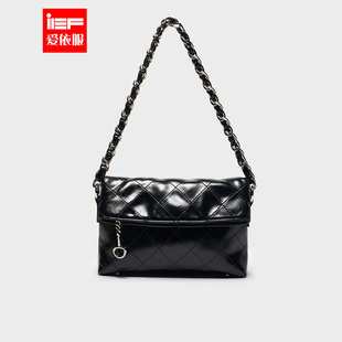IEF/爱依服时尚女包2025新款韩版轻奢通勤休闲百搭菱格腋下包