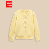 甜美洋气时尚 MINIIEF 新款 2025冬季 女童毛织上衣 爱依服童装