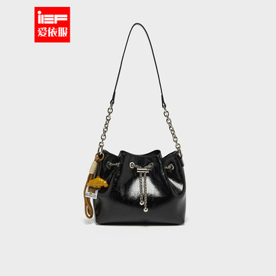 IEF/爱依服2025秋季新款时尚百搭精致高级甜酷风单肩小号水桶包