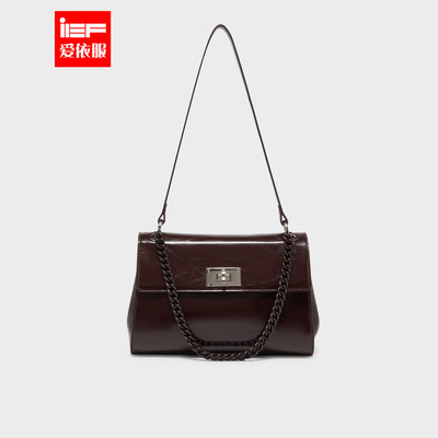 IEF/爱依服时尚女包2025新款轻奢通勤气质链条休闲百搭单肩方包