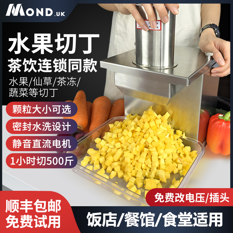 幼儿园蔬菜切丁机商用芒果西瓜