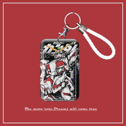 动漫高达独角兽卡套门禁卡带挂绳