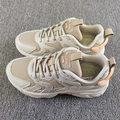 低帮百搭耐磨减震运动休闲跑步鞋 贵人鸟女鞋 老爹鞋 新款 2026春秋季