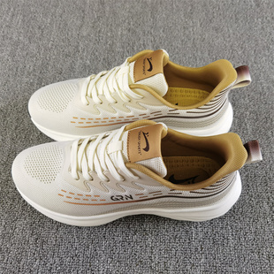 贵人鸟男鞋2025夏季新款网面透气轻便防滑耐磨减震运动休闲跑步鞋