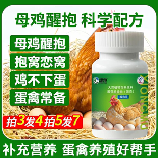 母鸡醒抱药速效醒抱灵家禽不再恋窝趴窝鸡鸭鹅抱窝醒不让母鸡孵化