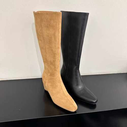 8CM增高小个子显瘦长筒骑士靴