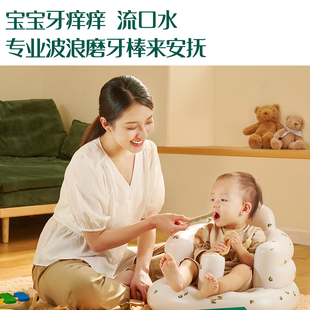 英氏宝宝磨牙3件套 婴幼儿磨牙棒宝宝米饼果泥苹果泥辅食零食6月