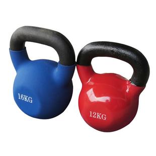 健身房提壶哑铃浸塑壶铃球铃 KettleBell女性男士家用2kg-50公斤