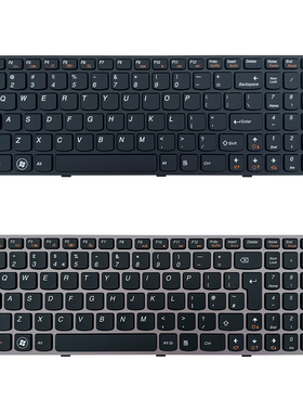 适用于联想B570 V570 V570C V580 Z570 Z575 B580 B575E B590笔记本键盘