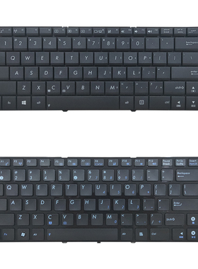 适用于华硕 K42J K42D X42J A42J A43S N43 X84H K43S X43S X44H X45V A84S PRO4JS U31S X45C X45U键盘