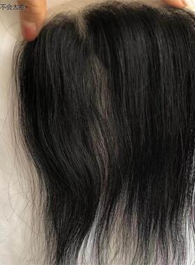 假发贴前额发际线长发刘海女生生物膜隐形逼真自然修饰脸型LHAL4