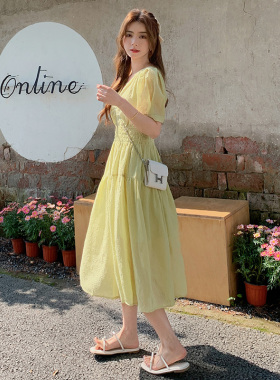 大量现货 主推 25数据好新款高级感法式 v 领连衣裙1102p125k178