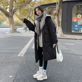 现货主推原创新款羽绒服凌雪阁假两件中长款凌阁p295k398，女装羽绒服，2C295