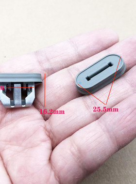 适用特斯拉Model3 ModelXY汽车下边梁侧裙边固定铁夹卡扣灰色卡子
