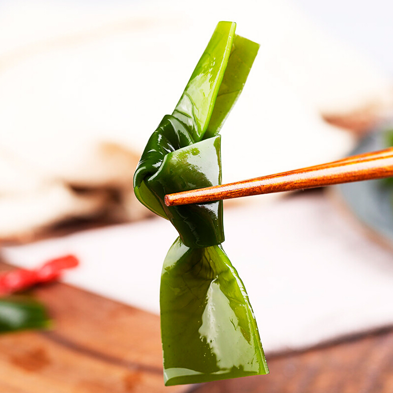 [有机]海带结80g袋福建霞浦纯素食干货红烧炖汤火锅泡菜无沙紫菜