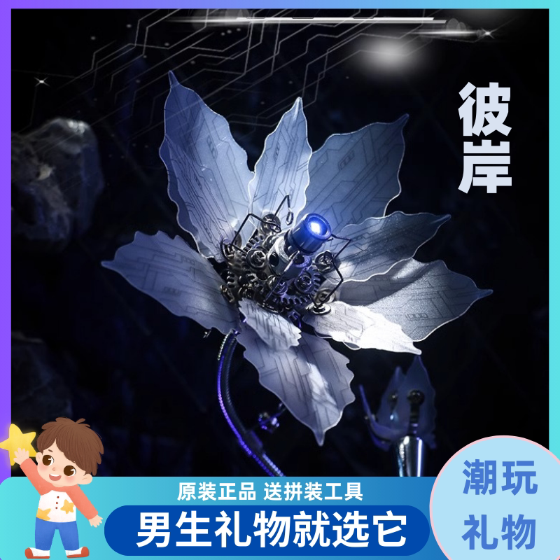 机械党送男朋友生日礼物给老公男士创意惊喜手工diy金属拼图积木