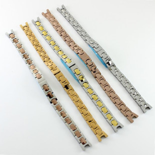 津辉表带 配格诺gnoth手表带3002L钨钢手表带3002女式钨钢手表链