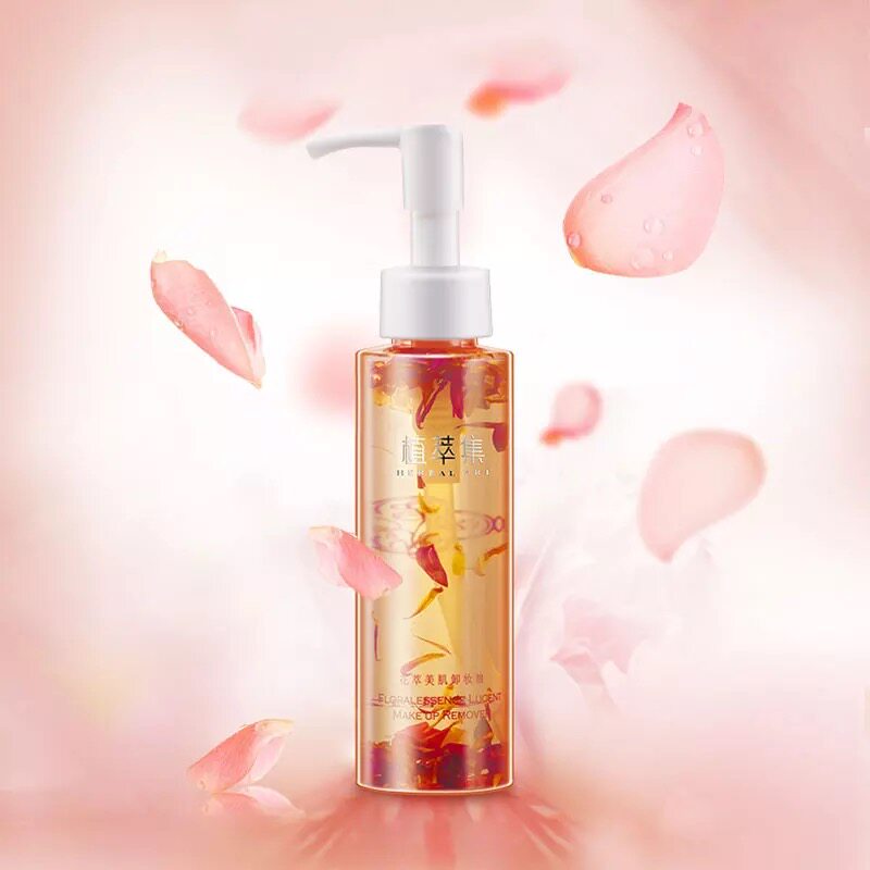 植萃集花密美肌卸妆油深层清洁温和无刺激学生脸部卸妆