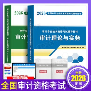新版2026年中级审计师初级考试辅导用书教材全套审计理论与实务专业相关知识审计专业技术资格金考卷历年真题模拟试卷习题官方2025