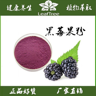 黑莓果粉 黑莓粉 纯天然无添加黑莓果汁粉 露莓粉无塑化剂食品级