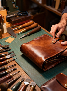 【舟韵真皮高定】togo牛皮手提单肩斜挎包BV10062-橙色