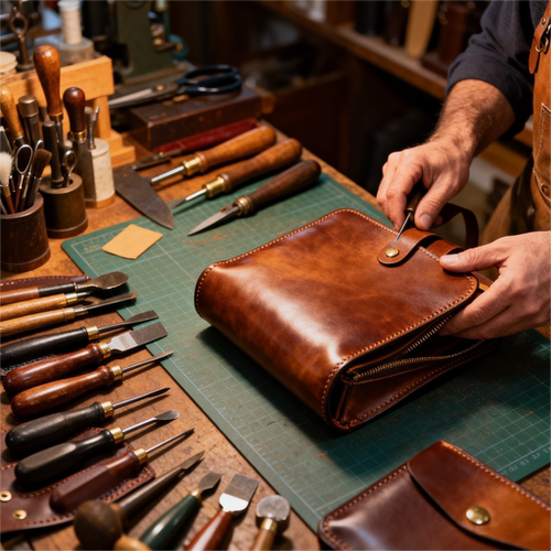 【舟韵真皮高定】togo牛皮手提单肩斜挎包BV10062-橙色