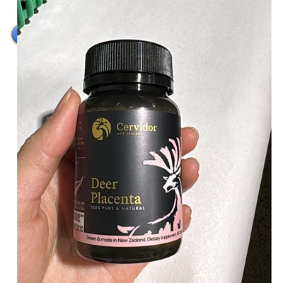 新西兰Cervidor鹿胎胶囊60粒
