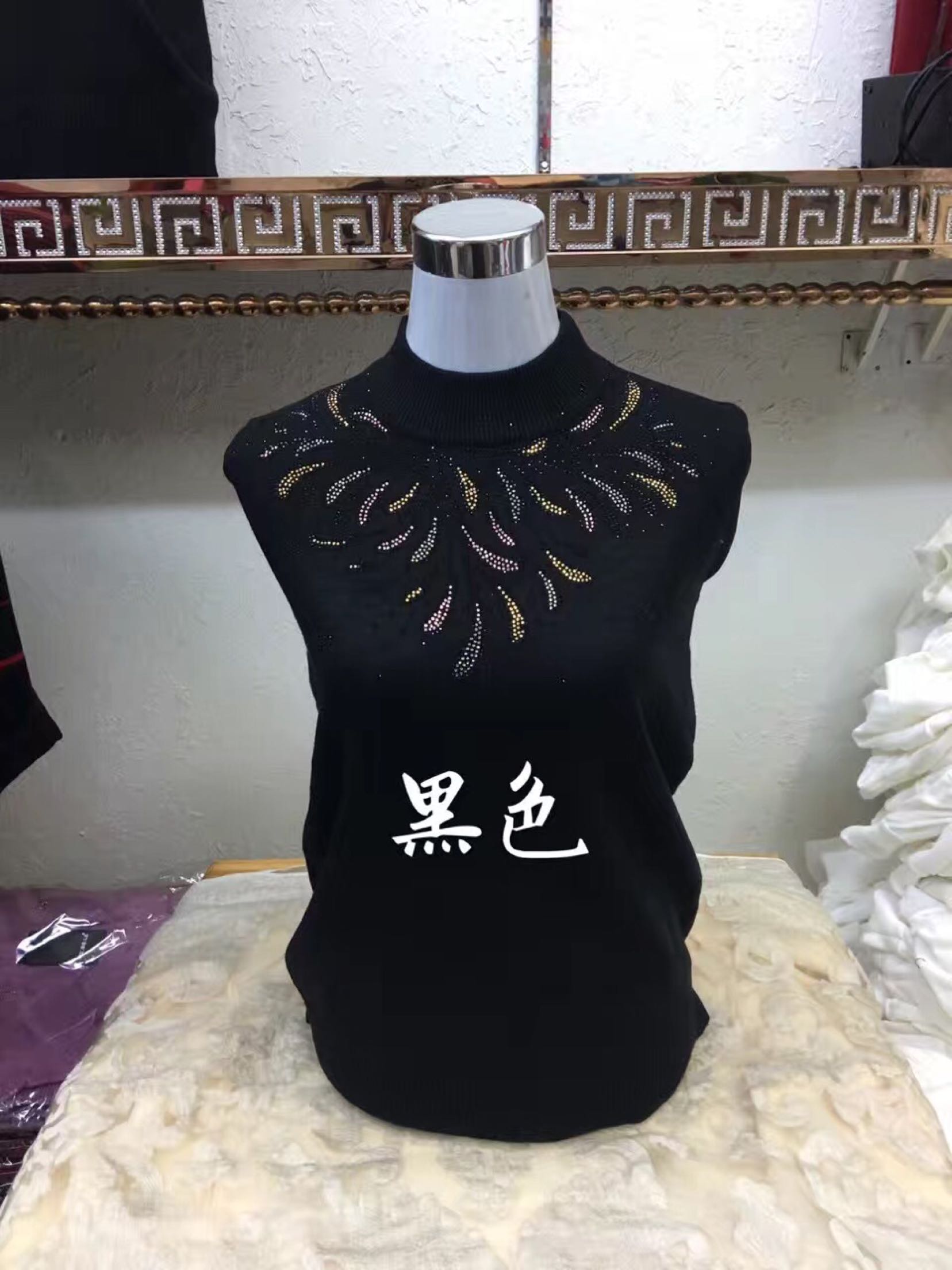 妈妈装秋冬毛衣中老年人打底衫