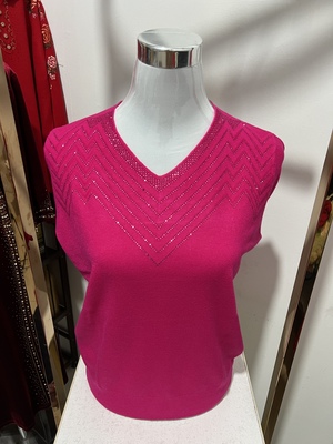 25国庆礼物本命年妈妈大红色毛衣女中老年秋装针织薄款打底衫加肥