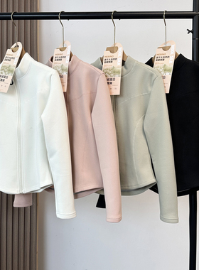 lu家！蓄热轻暖衣超显身材女士立裁小蛮腰双面绒保暖轻便开衫夹克