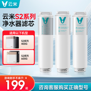 云米净水器滤芯家用厨房反渗透RO膜滤芯复合滤芯可替换 S2系列