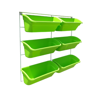 阳台护栏花架悬挂花盆种菜挂架挂壁式多层组合长方形栏杆种植组合