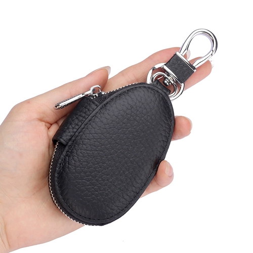 Универсальная ключница, маленькая сумка через плечо, милая вместительная и большая система хранения, из натуральной кожи, Южная Корея, простой и элегантный дизайн