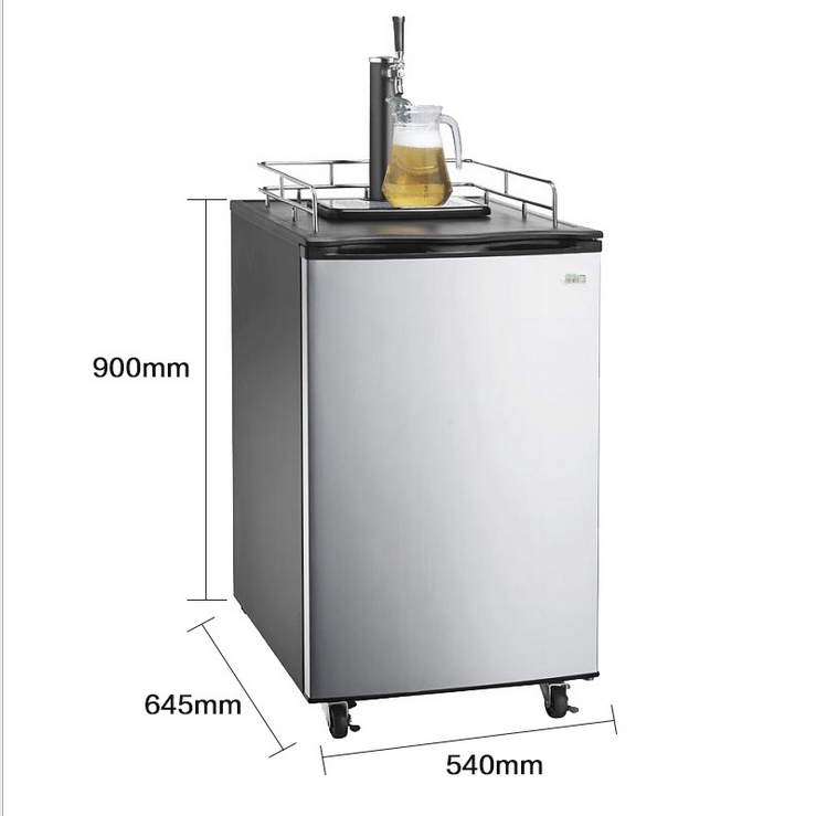 扎啤机商用全自动酿啤酒单头双头制冷机酒吧烧烤吧台立式小型