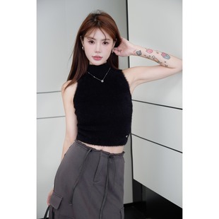 【先用后付】 爆款圆领简约显瘦百搭短款背心打底针织网红学院女