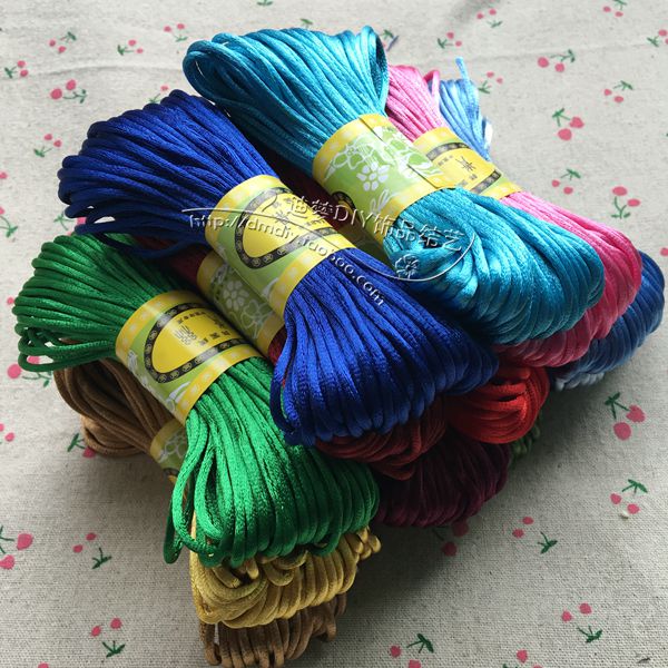 DIY饰品配件/中国结编织绳 手链专用编织红绳国产5号线 20米/捆