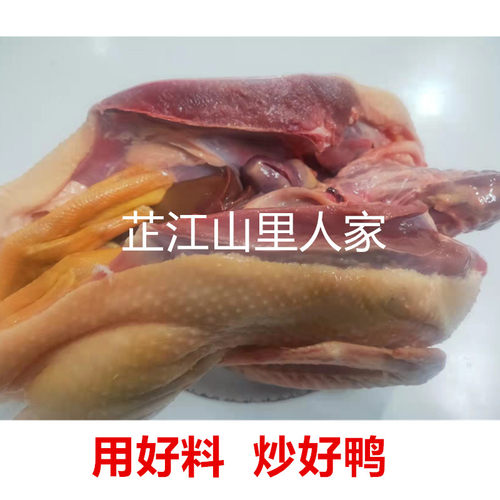 新鲜鸭肉正宗整只芷江鸭土麻鸭