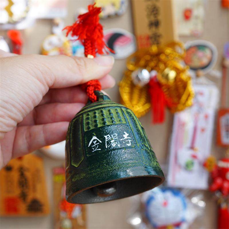 日本金阁寺旅游纪念品伴手礼挂件手机挂件包挂件创意礼品生日礼物