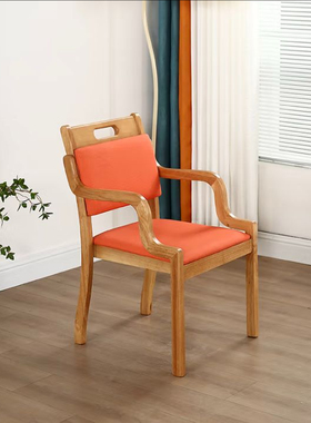 实木社区养老院机构餐桌椅老年人用家具敬老院适老化公寓桌子椅子