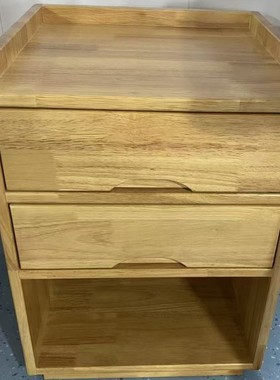 实木适老化床头柜康养中心家具养老院老人实木护理床床头柜