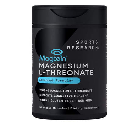 美国Sports Research Magnesium L-Threonate 苏酸镁胶囊90粒