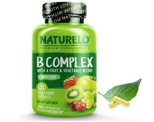 特价成人维生素B族NATURELO Vitamin B Complex 胆碱辅酶生物素B6