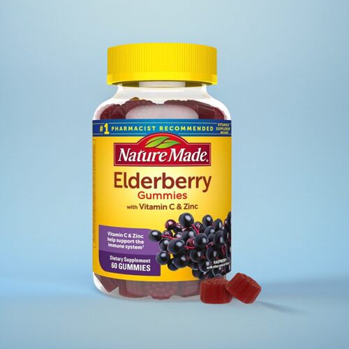Elderberry黑接骨木儿童易吞咽
